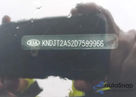 2013 Kia Soul из США, поврежденный, VIN KNDJT2A52D7599966